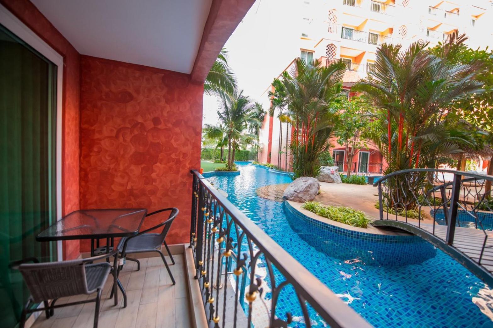 Seven Seas Pattaya Poolside Room ห้องติดสระ Jomtien Beach Extérieur photo